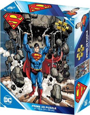 DC Superman 3D Image Prime Puzzle | 46cm x 31cm - 300 pcs