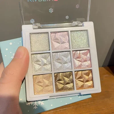 Frosty Nine-Colour Shimmer Eyeshadow Palette