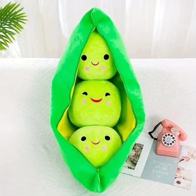 Peas In A Pod PlushToy | Fruit & Veg Plushies 23 cm