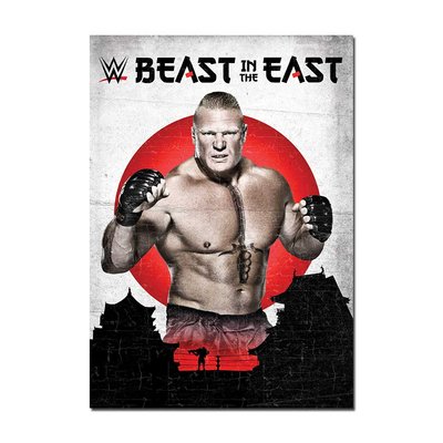 WWE Superstar Brock Lesnar Poster | Official WWE Wall Art A4 A3