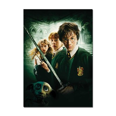 Harry Potter (Chamber Of Secrets) Movie Poster | Official Cinema Wall Art – Film Prints A4 A3
