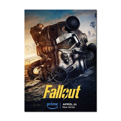 Fallout - Prime Series (Helmet) Poster | Official Artwork Print A3 A4