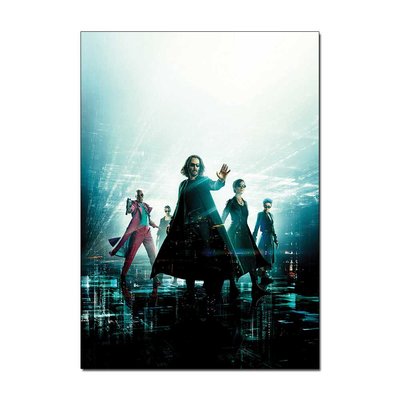 The Matrix 4 Resurrections Movie Poster | Official Cinema Wall Art – A4 A3