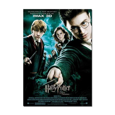 Harry Potter (The Order of The Phoenix) Movie Poster | Official Cinema Wall Art - A4 A3