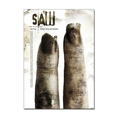 Saw 2 Movie Poster | Official Cinema Wall Art – Film Prints A4 A3