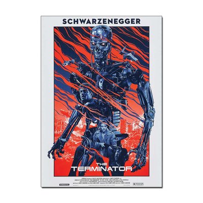 Terminator Movie Poster | Official Cinema Wall Art – Film Prints A4 A3