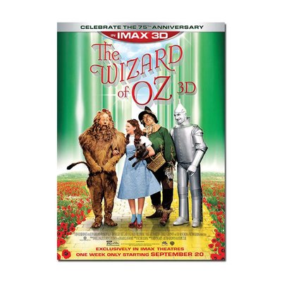 The Wizard of OZ Movie Poster | Official Cinema Wall Art – Film Prints A4 A3