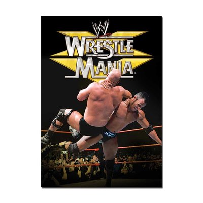 WWE WrestleMania 15 Poster | Classic & Official Wrestling Event Wall Art A4 A3