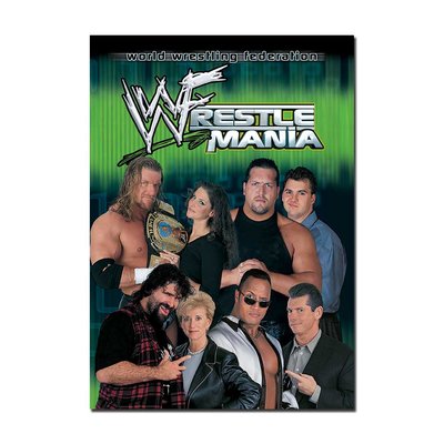 WWE WrestleMania 16 Poster | Classic & Official Wrestling Event Wall Art A4 A3