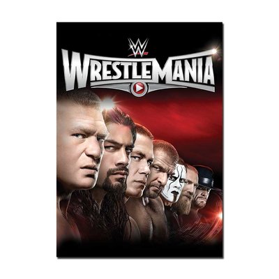 WWE WrestleMania 31 Poster | Classic & Official Wrestling Event Wall Art A4 A3