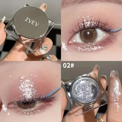 ZVEV Metallic Shimmer Eyeshadow Gel Pot #02