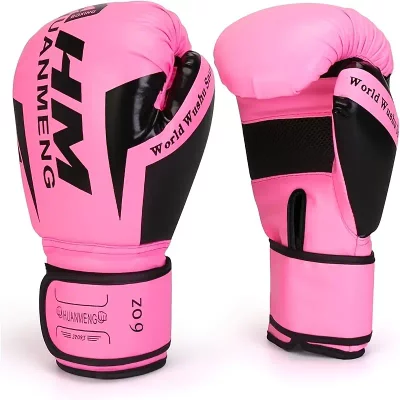 Yobenki Vibrant Pink - 6oz boxing gloves | PU Leather