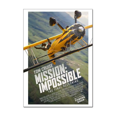 Mission Impossible - The Final Reckoning Movie Poster | Official Art Print A3 A4