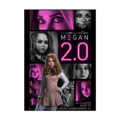 M3gan 2.0 Movie Poster | Official Art Print A3 A4