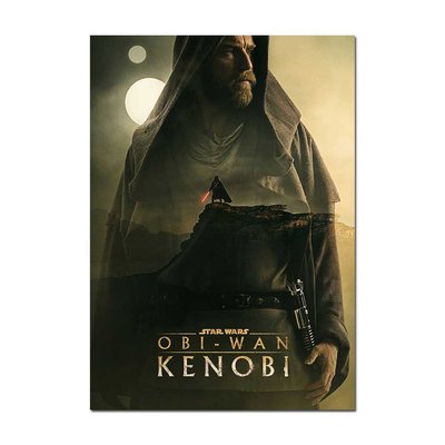 Star Wars - Obi-Wan Kenobi Series Movie Poster | Official Art Print A3 A4