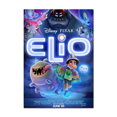 Elio Movie Poster | Official Art Print A3 A4