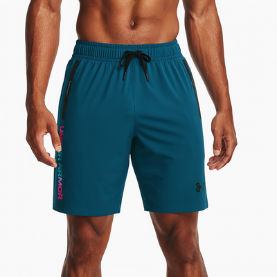 Under Armour HeatGear | Men’s Teal Training Shorts