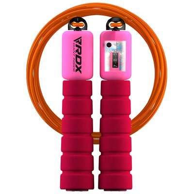 RDX FP Kids 10.3ft Adjustable Skipping Rope with Counter | Red