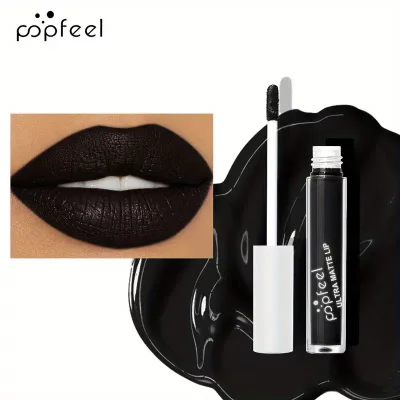 PopFeel Ultra Matte Lip Cream - Black
