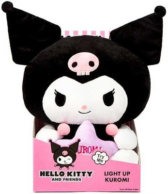 Hello Kitty & Friends | Kuromi Light-up Plush - Ultra Soft Toy