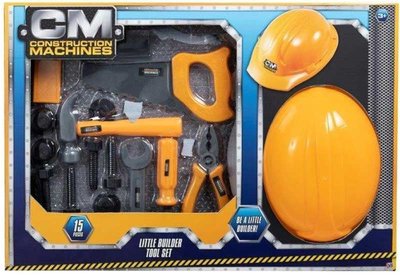 CM Construction Machines – Little Builder Tool Set (15 Pieces)