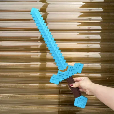Minecraft Pixel Prop Toy (Inspired by the Game)