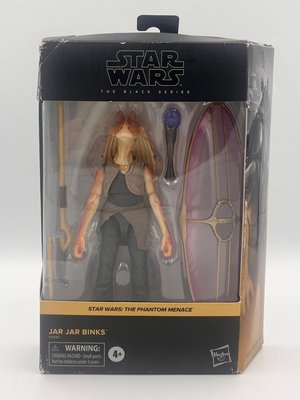 Jar Jar Binks Black Series Figure – The Phantom Menace (Box Damage)