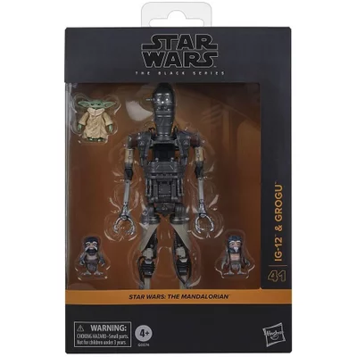 Star Wars The Mandalorian - The Black Series – IG-12 & Grogu (Figure #41)