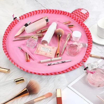 VAVABOX Flay Lay Drawstring Makeup Bag | Waterproof
