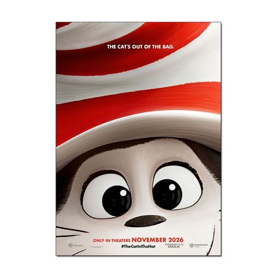 Cat In The Hat – Movie Poster | Official Art Print A3 A4
