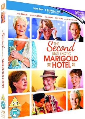 The Second Best Exotic Marigold Hotel (Blu-ray)
