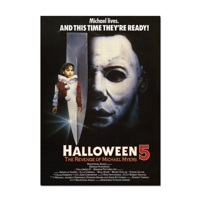 Halloween 5 – (Classic Horror) Movie Poster | Official Art Print A3 A4