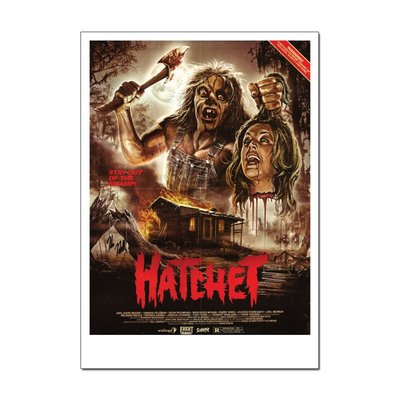 Hatchet – (Slasher Horror) Movie Poster | Official Art Print A3 A4