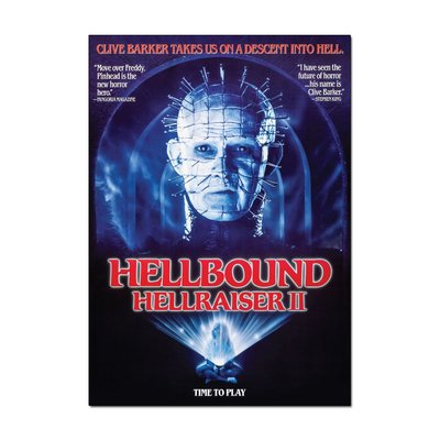 Hellraiser 2 – (Clive Barker Horror) Movie Poster | Official Art Print A3 A4