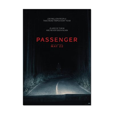 Passenger 2026 – Horror Movie Poster | Official Art Print A3 A4