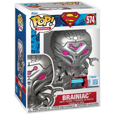 Funko POP! Heroes Brainiac #574 – 2025 Fall Convention Limited Edition