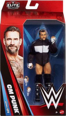 WWE Elite Collection Series 124 CM Punk Mattel Wrestling Action Figure