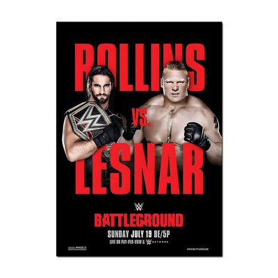 WWE Backlash 2015 Event Poster | Official Wall Art A4 A3