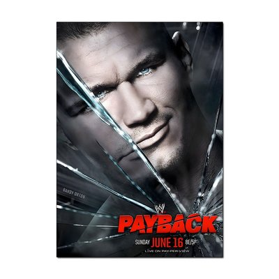WWE Payback 2013 Event Poster | Official Wall Art A4 A3