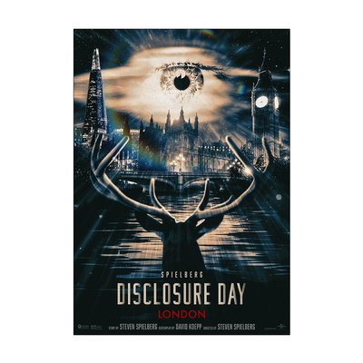 Disclosure Day Movie Poster - Official Art Print A3 A4