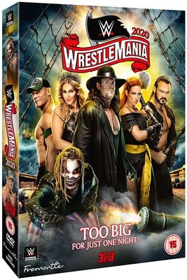 WWE WrestleMania 36 - Exclusive Alternative Artwork Edition (DVD)