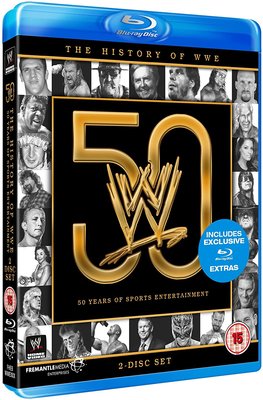 The History Of WWE: 50 Years Of Sports Entertainment (Blu-ray)