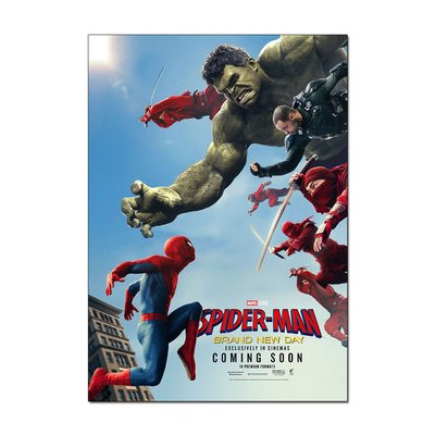 Spider-man - Brand New Day Movie Poster | Official Wall Art A4 or A3 Size