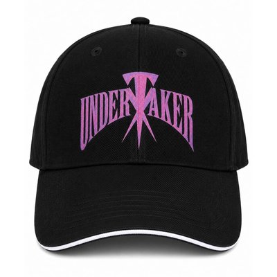The Undertaker Black Canvas Baseball Cap – Adjustable