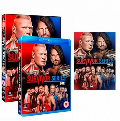 Survivor Series 2017 & Limited Edition Sticker Bundle (Blu-Ray)