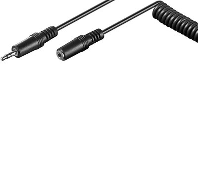 Goobay Minijack Extension Cable Male/Female - 5 metres
