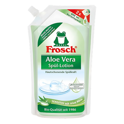 Frosch Aloe Vera Dishwashing Liquid Refill – 800ml