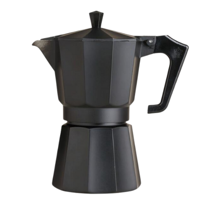 Aluminium 9 Cups Stovetop Espresso Coffee Maker - 450 ml