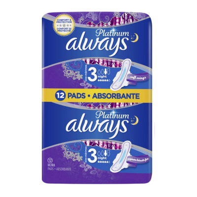 Always Platinum Night - 12 pcs