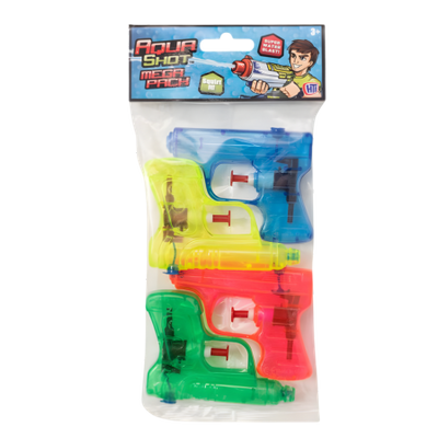 Aqua Shot Mega Pack Water Blasters – 4 pcs